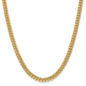 10K Yellow Gold Miami Cuban Chain – 6MM